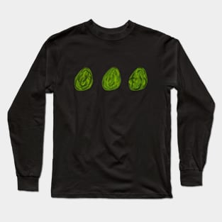 Avocado Three A- Study in Long Sleeve T-Shirt